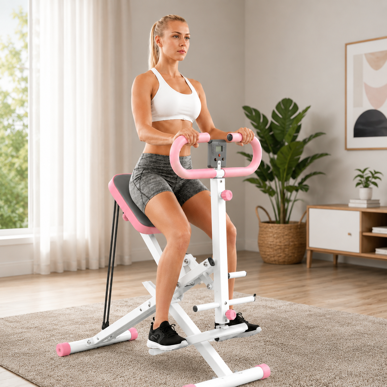 Squat Machine Full-Body Exercise