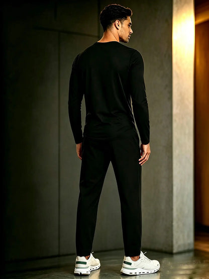Tracksuits Elastic Waist Sauna Suit Set