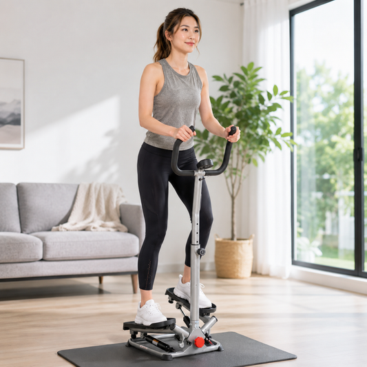 Twist Stair Stepper with LCD Monitor