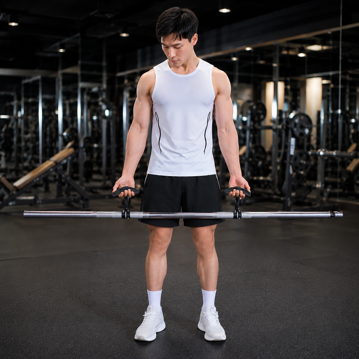 2Pcs Ergonomic Non-Slip Gym Grip Aid